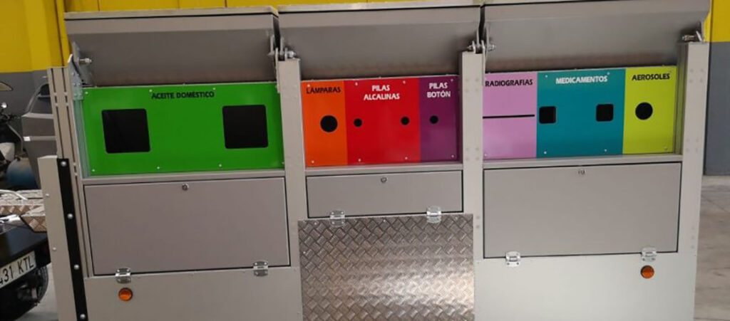 Qué se recoge en los puntos limpios móviles