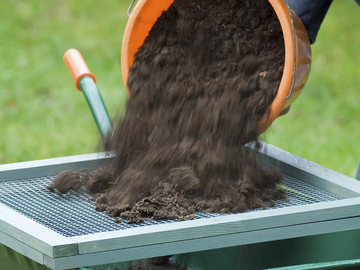 Qué significa cribar la tierra