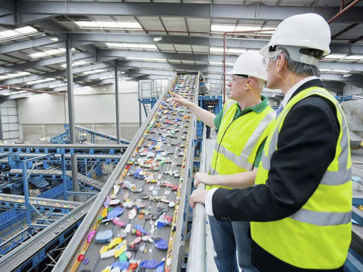 Cómo funciona una planta de reciclaje