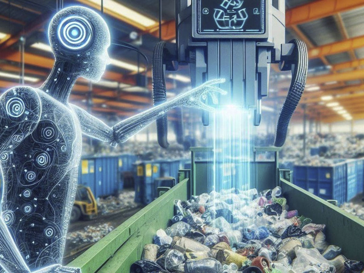 Inteligencia artificial en la gestión de residuos clasificación automática y optimización de rutas