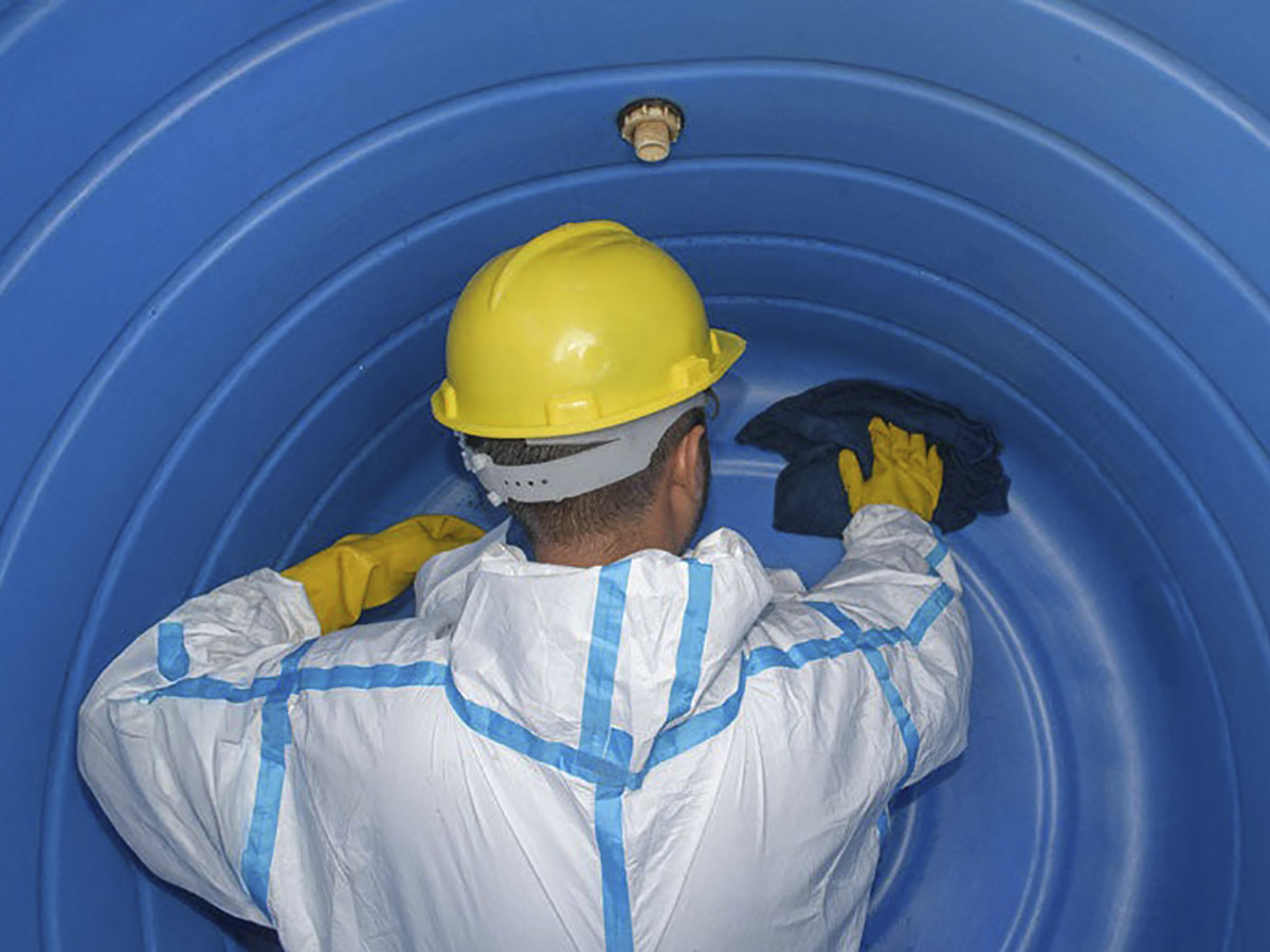 Limpieza y desinfección de depósitos de agua potable procedimiento según Real Decreto 140 2003