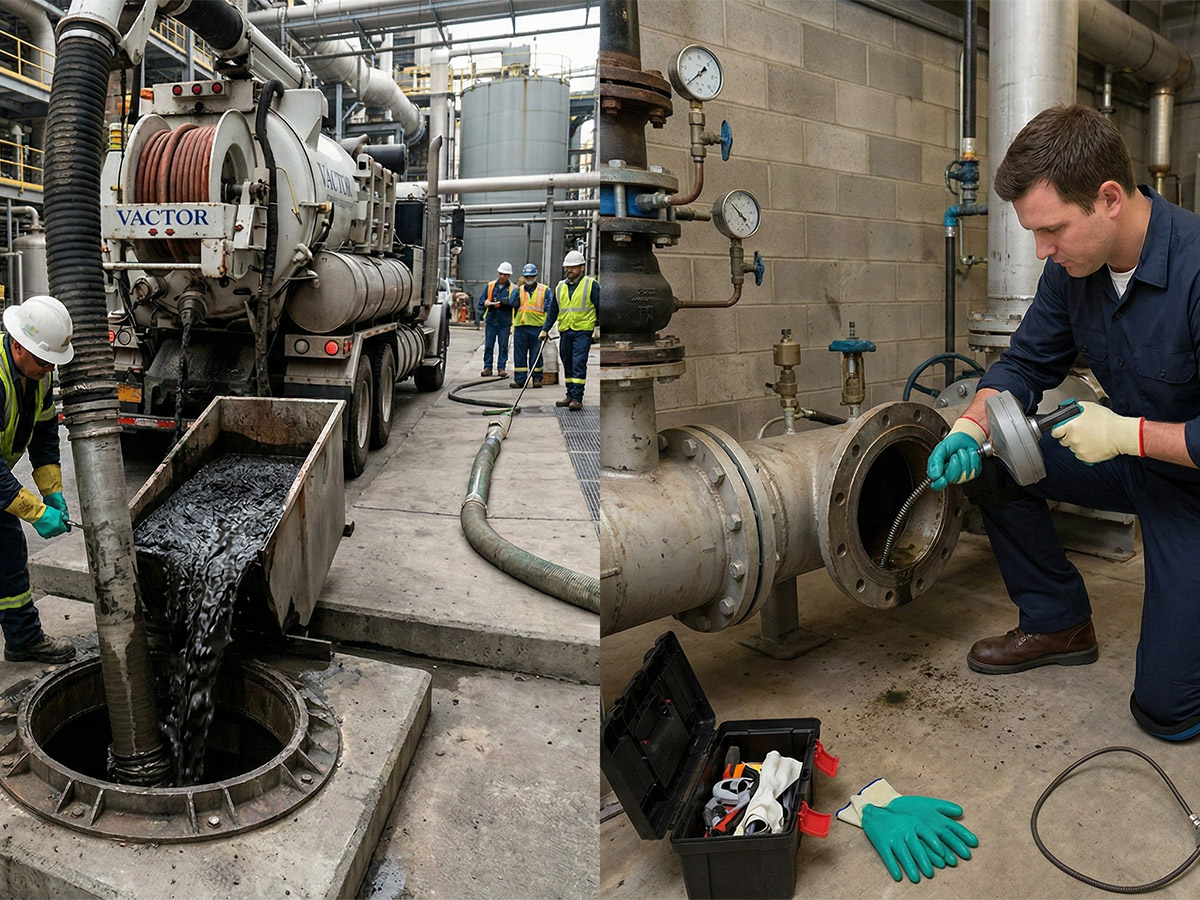 Desazolve vs destape diferencias clave, cuándo usar cada uno y costes reales