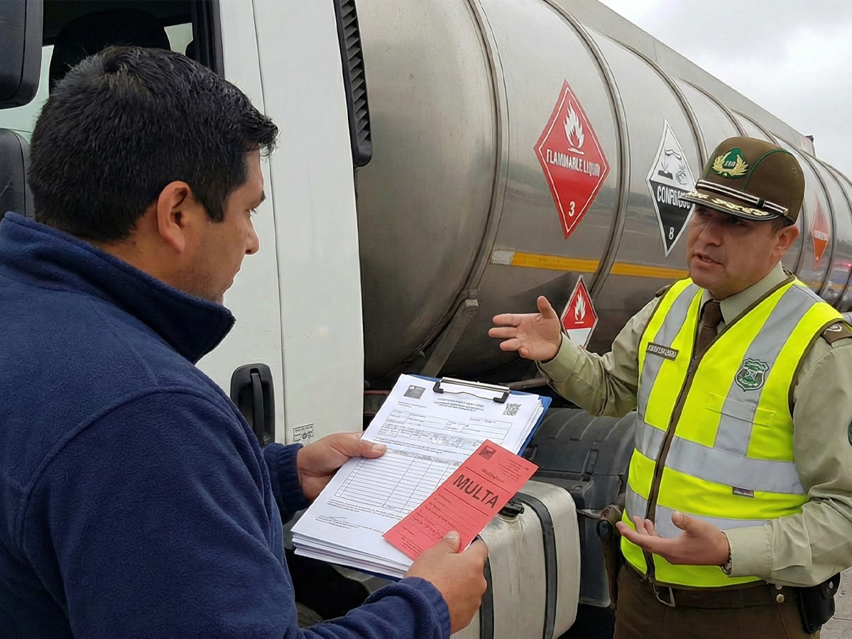 Transporte de residuos peligrosos documentación obligatoria y multas por incumplimiento