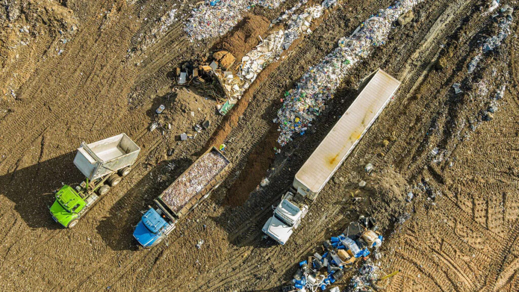 El problema residuos en sitios donde el camión no llega