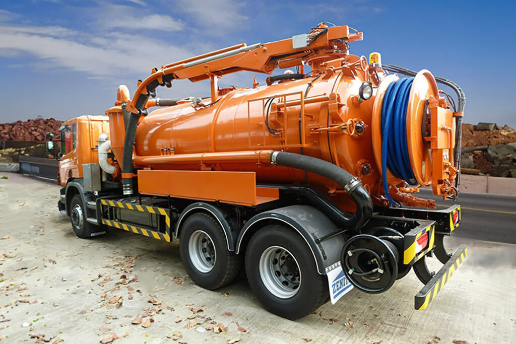 Tipos de cisternas para residuos fijas, desmontables y vehículos portadores