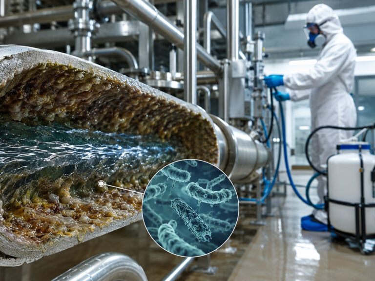 Biofilm en tuberías de agua potable riesgos sanitarios, Legionella y protocolos de desinfección