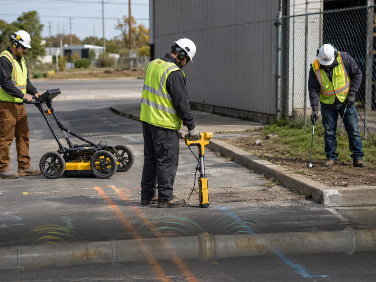 Cómo localizar una tubería enterrada sin planos