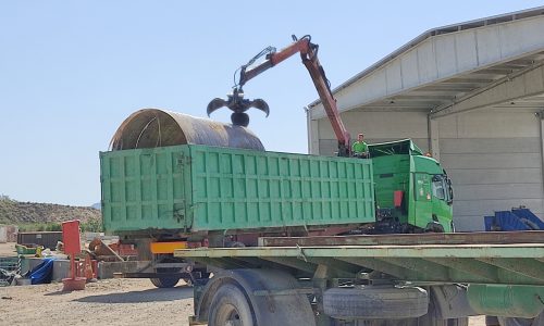 Carga de materiales pesados Gruyser